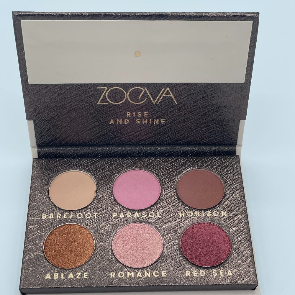 Zoeva Voyager Soft Sun 6 Shade Eyeshadow Palette - 6 x 0.6g/6 x 0.02 oz -NEW